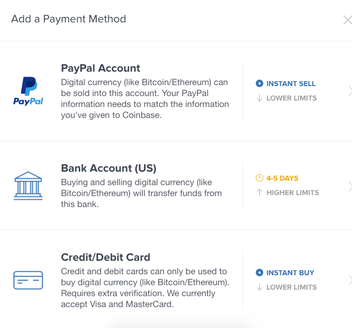 Add A Payment Method