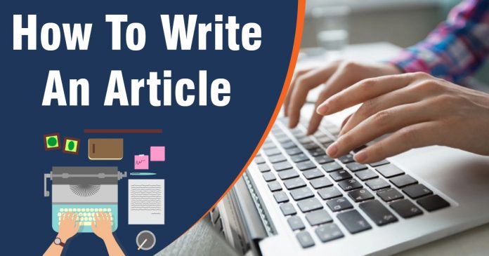 Write a Great Article
