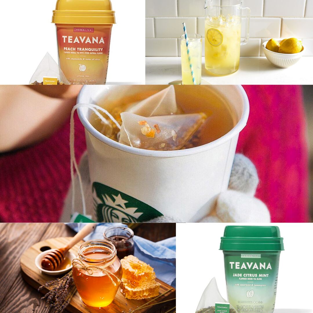 Ingredients of the Medicine Ball Starbucks