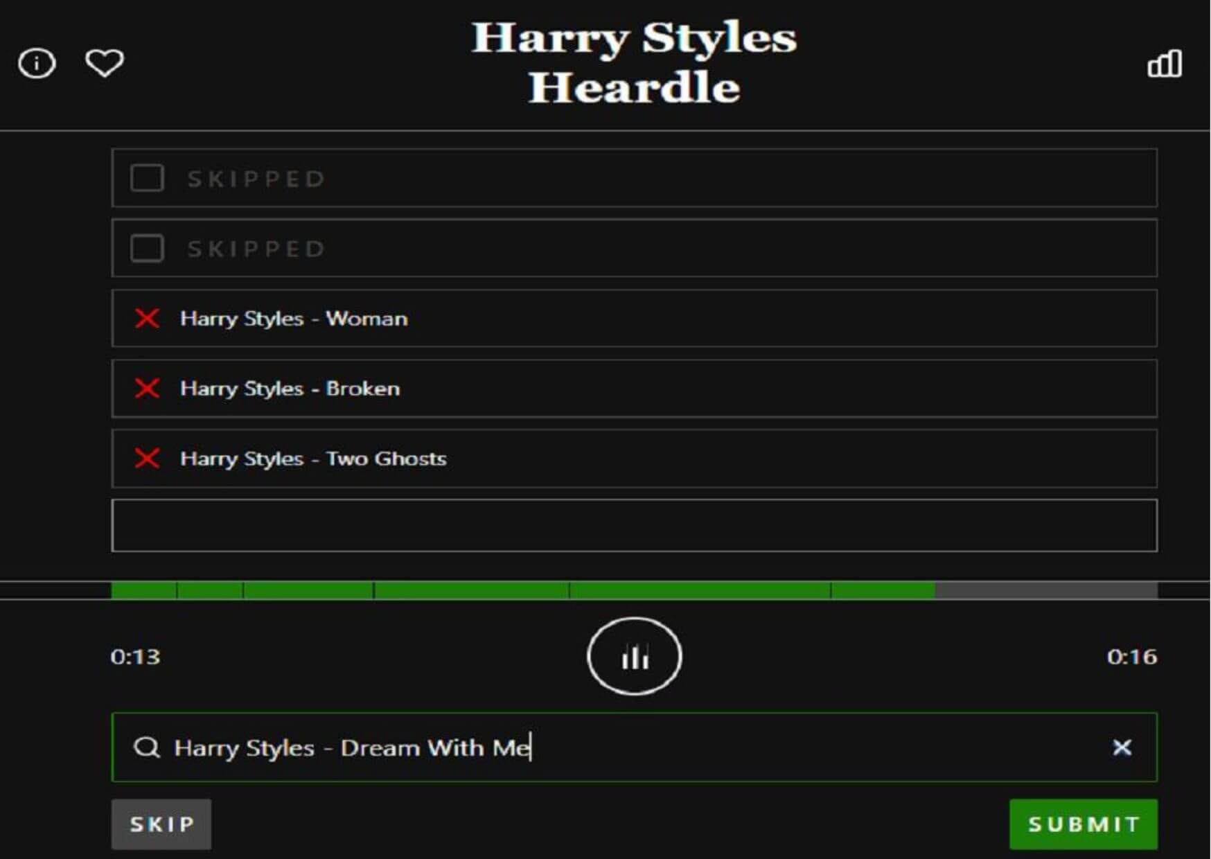 How To Play Harry Styles Heardle