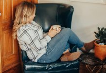 Staying Cosy on a Cool Winter Night – Remembering a Dear Grandmother Memories of a Chair – and a Special Old Lady chair