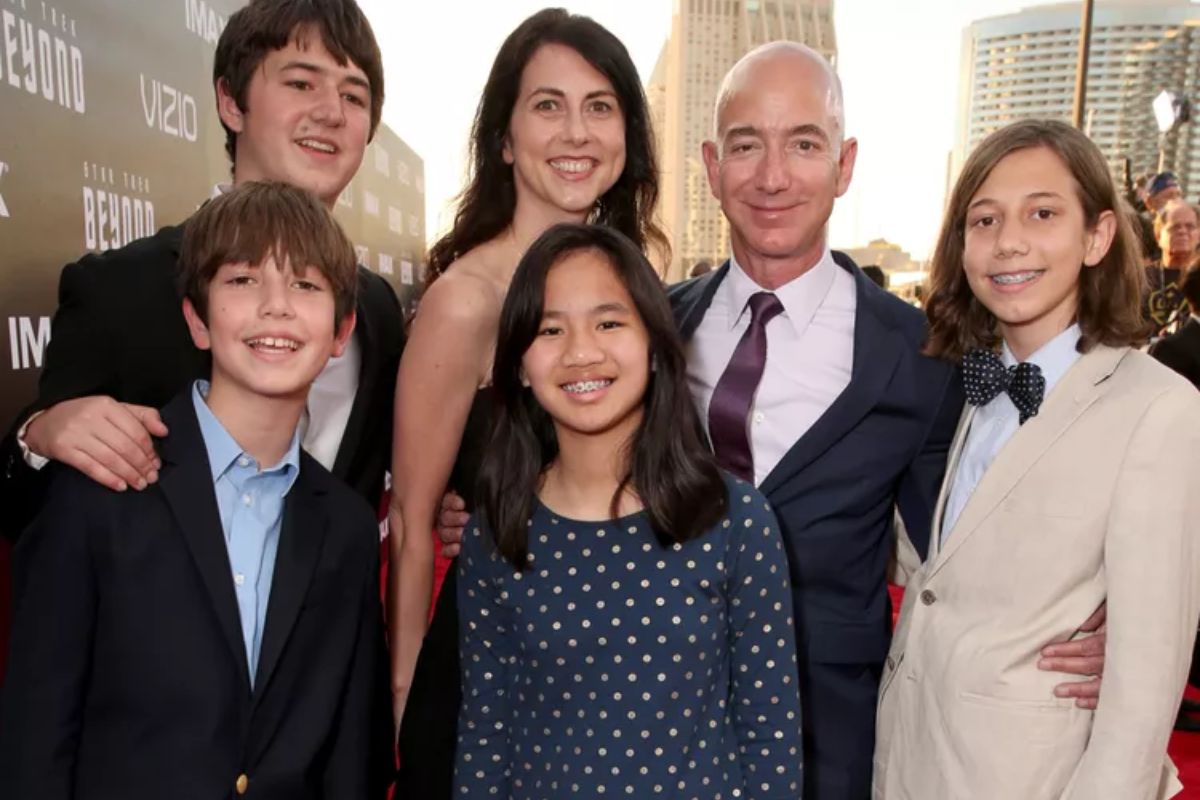 Jeff Bezos family